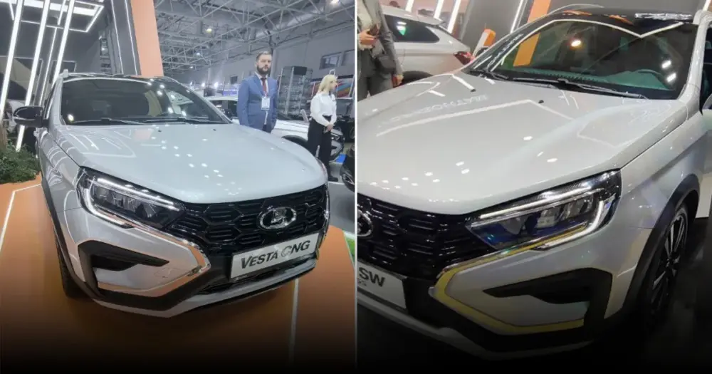 АвтоВАЗ представил новую модель Lada Vesta Cross CNG